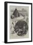 Russian Sketches, Laplanders on the Neva, St Petersburg-null-Framed Giclee Print