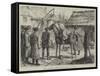 Russian Sketches, Teaching Cossacks to Ride-Johann Nepomuk Schonberg-Framed Stretched Canvas