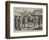 Russian Sketches, Teaching Cossacks to Ride-Johann Nepomuk Schonberg-Framed Giclee Print