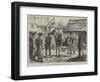 Russian Sketches, Teaching Cossacks to Ride-Johann Nepomuk Schonberg-Framed Giclee Print