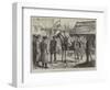 Russian Sketches, Teaching Cossacks to Ride-Johann Nepomuk Schonberg-Framed Giclee Print