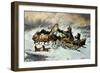Russian Snow Scene-Constantine Stoiloff-Framed Giclee Print