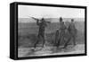 Russian Soldier Assaulting His Retreating Comrade, Ternopil, Ukraine, First World War, 1 July 1917-null-Framed Stretched Canvas