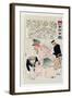 Russian Soldier Has His Wounds Attended to by Japenese Military Personnel-Kobayashi Kiyochika-Framed Giclee Print