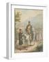 Russian Soldiers Accompanying a Priest on Horseback-Georg Emanuel Opitz-Framed Giclee Print