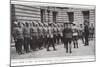 Russian Soldiers in London-null-Mounted Photographic Print