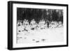 Russian Soldiers in Winter Uniform, Galician Front, Poland, World War I, December 1914-null-Framed Giclee Print
