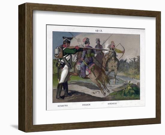 Russian Soldiers of 1813-null-Framed Giclee Print