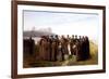 Russian Soldiers Relaxing, 1855-Jean Leon Gerome-Framed Giclee Print