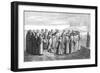 Russian Soldiers Sing, 1855-null-Framed Art Print