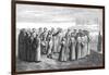 Russian Soldiers Sing, 1855-null-Framed Art Print