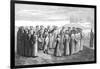 Russian Soldiers Sing, 1855-null-Framed Art Print