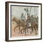 Russian Soldiers-Louis Charles Bombled-Framed Art Print