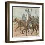Russian Soldiers-Louis Charles Bombled-Framed Art Print