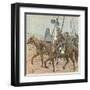 Russian Soldiers-Louis Charles Bombled-Framed Art Print