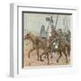 Russian Soldiers-Louis Charles Bombled-Framed Art Print