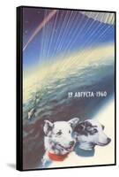 Russian Space Dogs-null-Framed Stretched Canvas