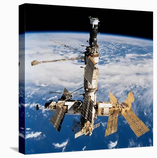 Russian Space Station Mir-null-Stretched Canvas