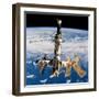 Russian Space Station Mir-null-Framed Photo