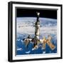 Russian Space Station Mir-null-Framed Photo