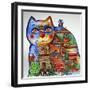 Russian Tale Cat-Oxana Zaika-Framed Giclee Print