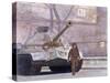 Russian Tank in Budapest in 1956-null-Stretched Canvas