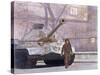 Russian Tank in Budapest in 1956-null-Stretched Canvas