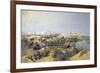 Russian Troops Crossing the Amu Darya River, 1873-Nikolai Karasin-Framed Giclee Print