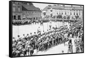 Russian Troops in Warsaw after the January Insurrection of 1863-1864-null-Framed Stretched Canvas