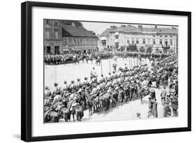 Russian Troops in Warsaw after the January Insurrection of 1863-1864-null-Framed Photographic Print