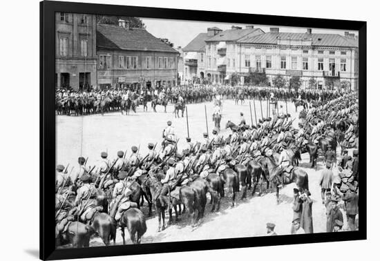 Russian Troops in Warsaw after the January Insurrection of 1863-1864-null-Framed Photographic Print