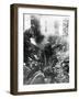 Russian Troops Liberating a Village Near Ordhonikidze, Caucasus, 1942-null-Framed Giclee Print