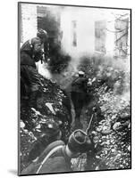 Russian Troops Liberating a Village Near Ordhonikidze, Caucasus, 1942-null-Mounted Giclee Print