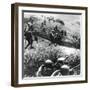 Russian Troops on the Counter-Attack, Mozdok Region, Northern Caucasus, September 1942-null-Framed Giclee Print