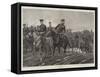 Russian Troops on the March-Richard Caton Woodville II-Framed Stretched Canvas