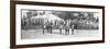 Russian Troops Saluting Tsar Nicholas II, Krasnoye Selo, 22 July, 1914-null-Framed Giclee Print