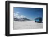 Russian Truck Crossing a Snowfield, Mutnovsky Volcano, Kamchatka, Russia, Eurasia-Michael Runkel-Framed Photographic Print