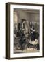 Russian Tsar Peter the Great and Catherine I of Russia-Stefano Bianchetti-Framed Giclee Print