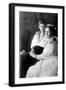 Russian Tsarina Alexandra and Tsarevich Alexei-Science Source-Framed Giclee Print