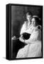 Russian Tsarina Alexandra and Tsarevich Alexei-Science Source-Framed Stretched Canvas