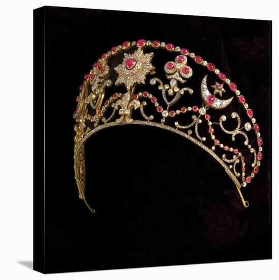 Russian Tsarist Diadem-null-Stretched Canvas