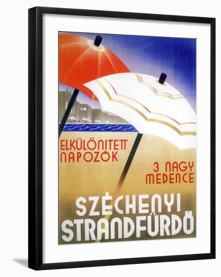 Russian Umbrellas-Vintage Apple Collection-Framed Giclee Print