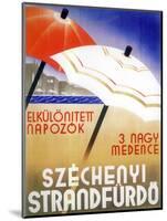 Russian Umbrellas-Vintage Apple Collection-Mounted Giclee Print