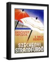 Russian Umbrellas-Vintage Apple Collection-Framed Giclee Print