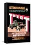 Russian Vehicles-D. Tarkhov-Framed Stretched Canvas