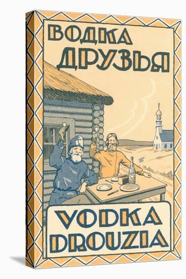 Russian Vodka Advertisement-null-Stretched Canvas