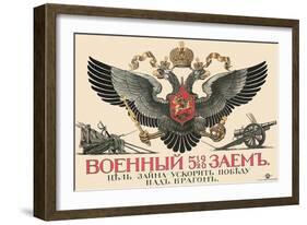 Russian War Bonds, c.1916-null-Framed Giclee Print