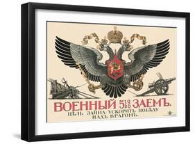 Russian War Bonds, c.1916-null-Framed Giclee Print