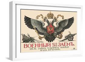 Russian War Bonds, c.1916-null-Framed Giclee Print