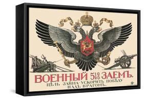 Russian War Bonds, c.1916-null-Framed Stretched Canvas